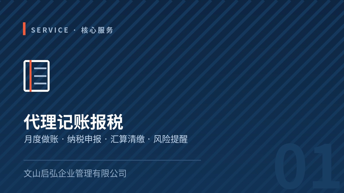 代理记账报税