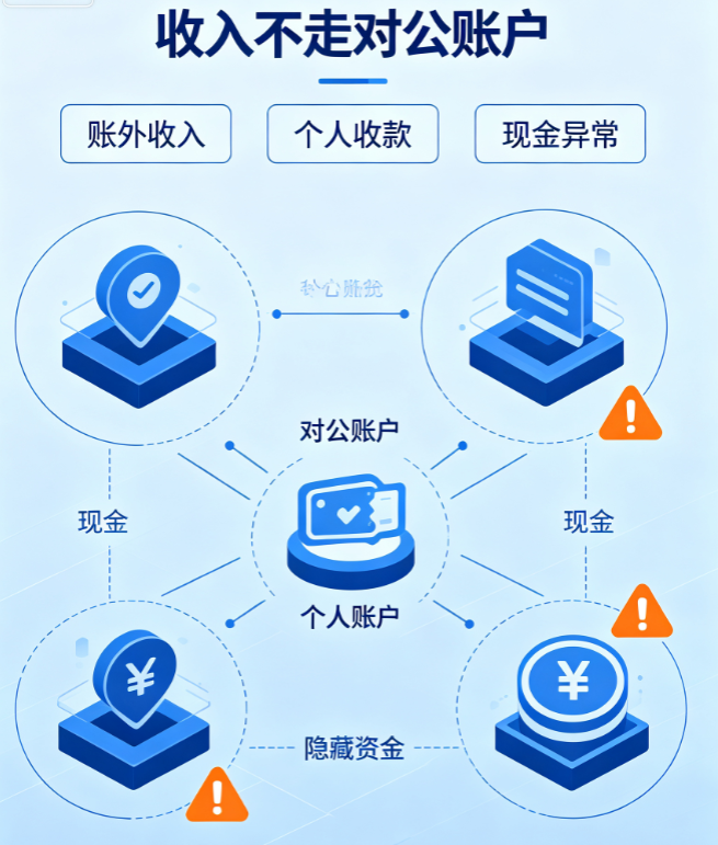 收入不走对公账户